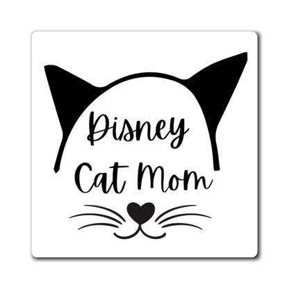 Disney Cat Mom Square Magnets