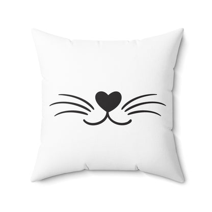 Disney Cat Dad Spun Polyester Square Pillow