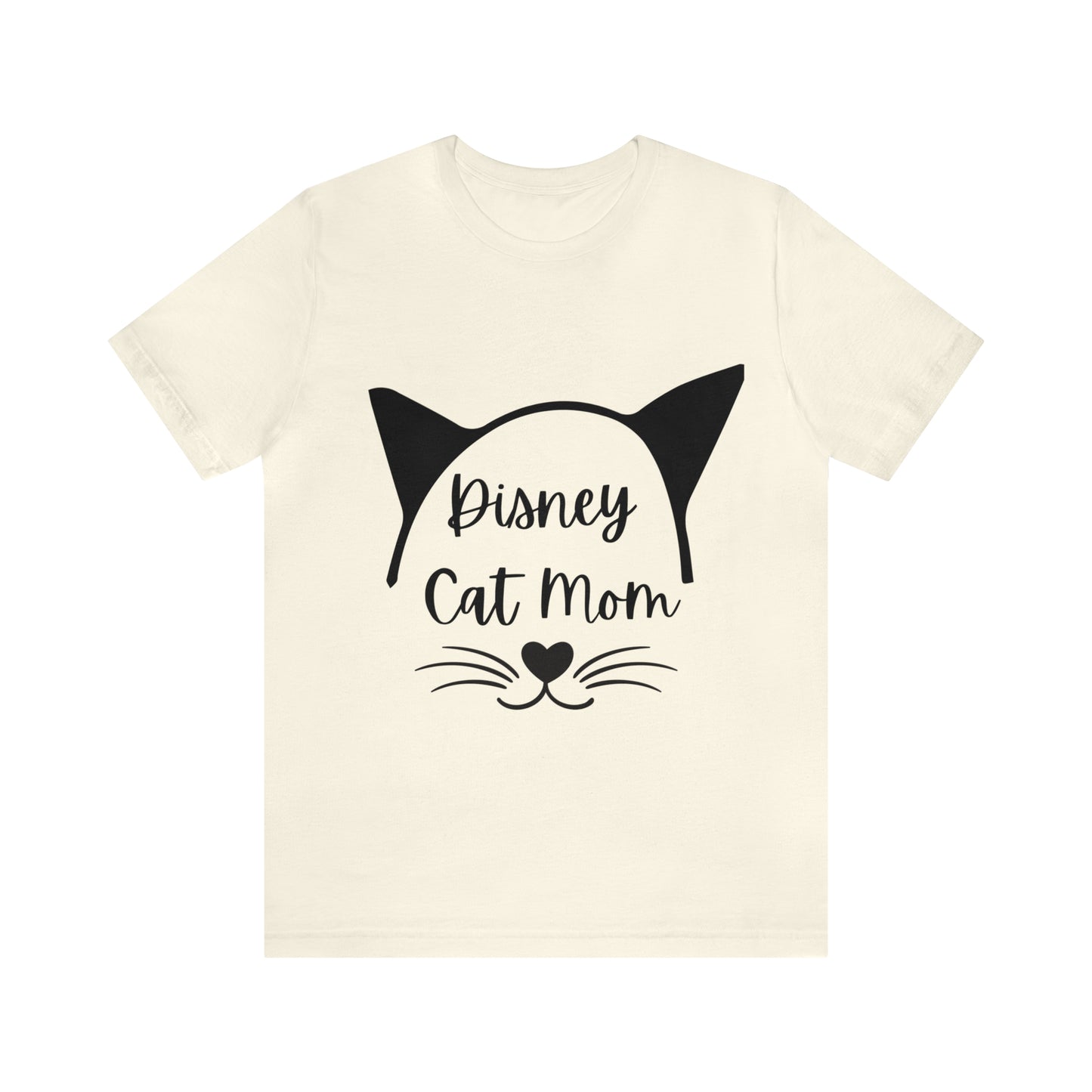 Disney Cat Mom Unisex Jersey Short Sleeve Tee