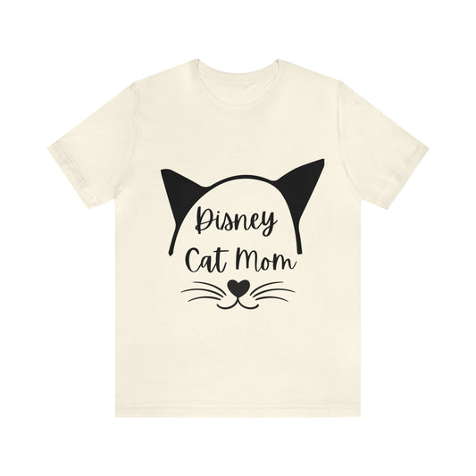 Disney Cat Mom Unisex Jersey Short Sleeve Tee