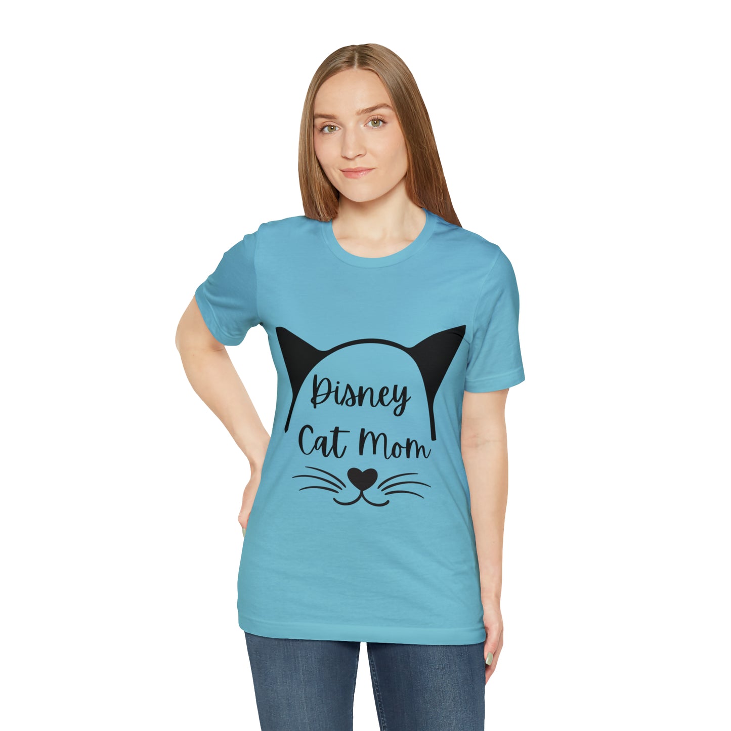 Disney Cat Mom Unisex Jersey Short Sleeve Tee