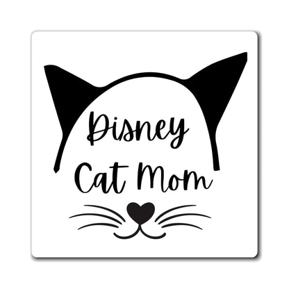 Disney Cat Mom Square Magnets