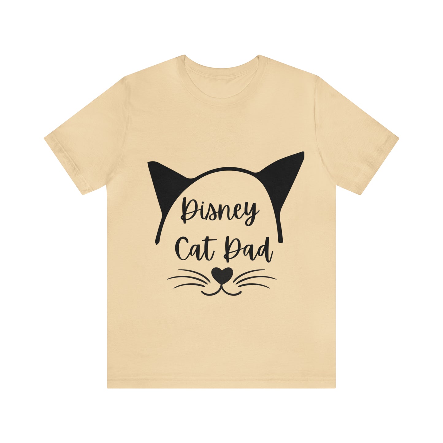 Disney Cat Dad Unisex Jersey Short Sleeve Tee