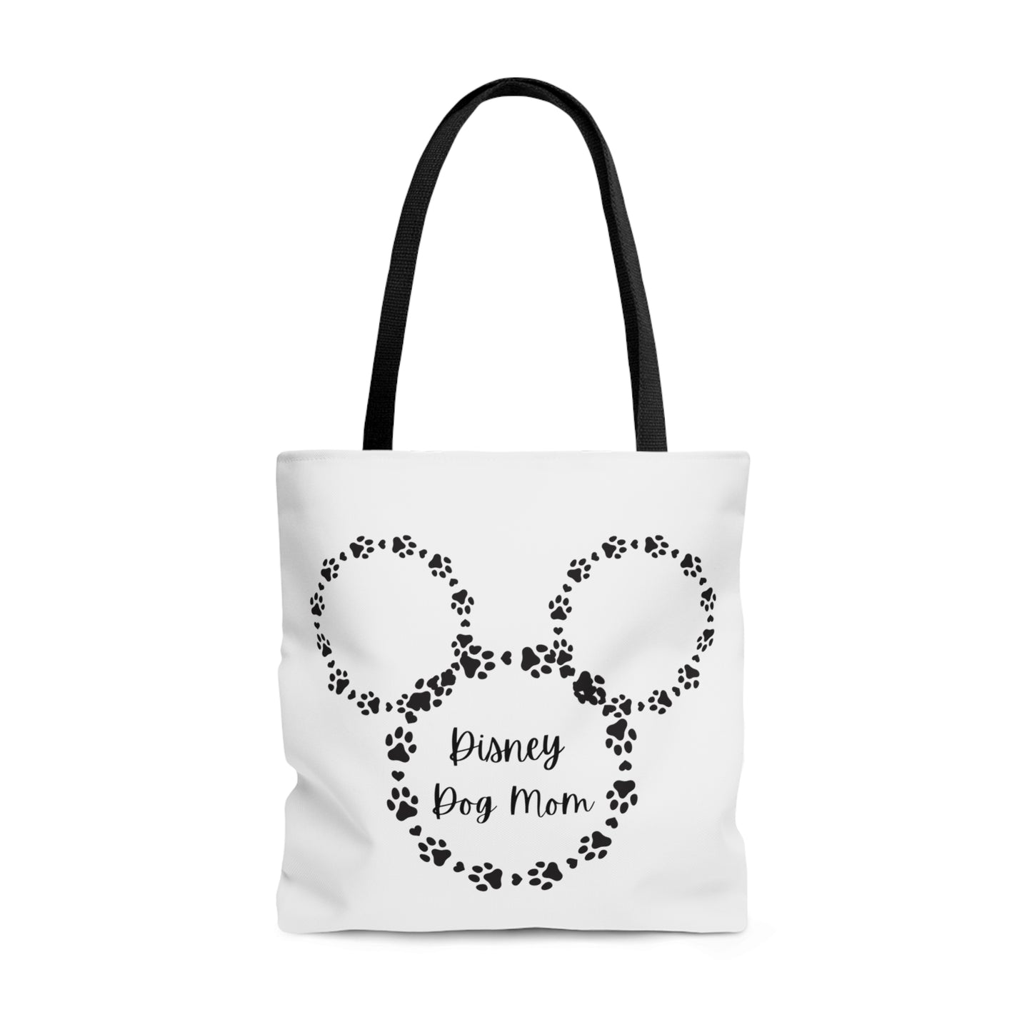 White Disney Dog Mom Tote Bag (AOP)