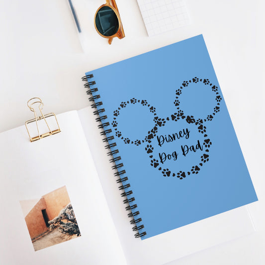 Disney Dog Dad Spiral Notebook - Ruled Line