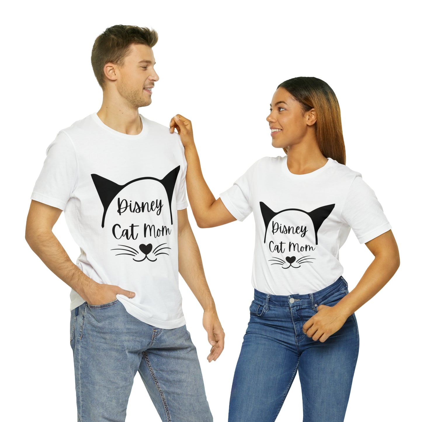 Disney Cat Mom Unisex Jersey Short Sleeve Tee
