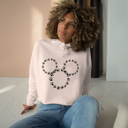 Disney Dog Mom Crop Hoodie Version 2