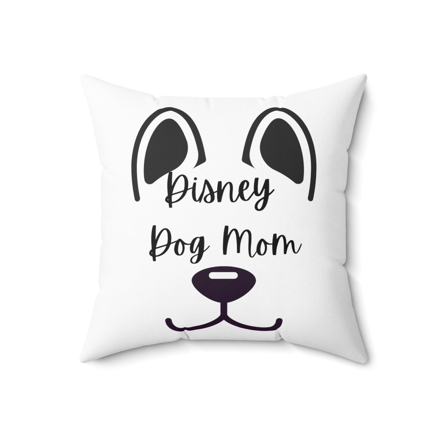Disney Dog Mom Spun Polyester Square Pillow V2