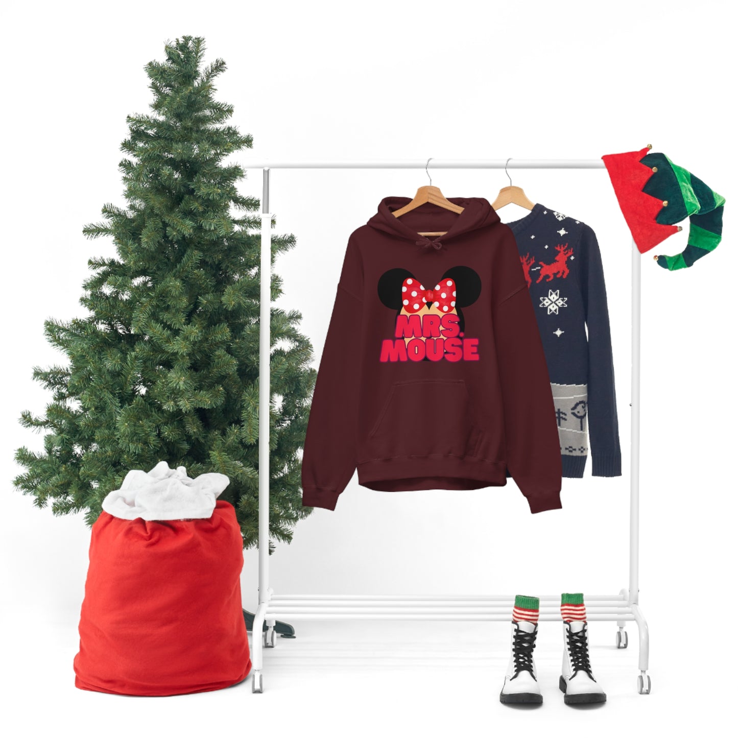 Mrs. Mouse Unisex Heavy Blend™ Hooded Sweatshirt