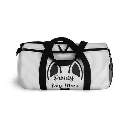 White Disney Dog Mom Duffel Bag V2