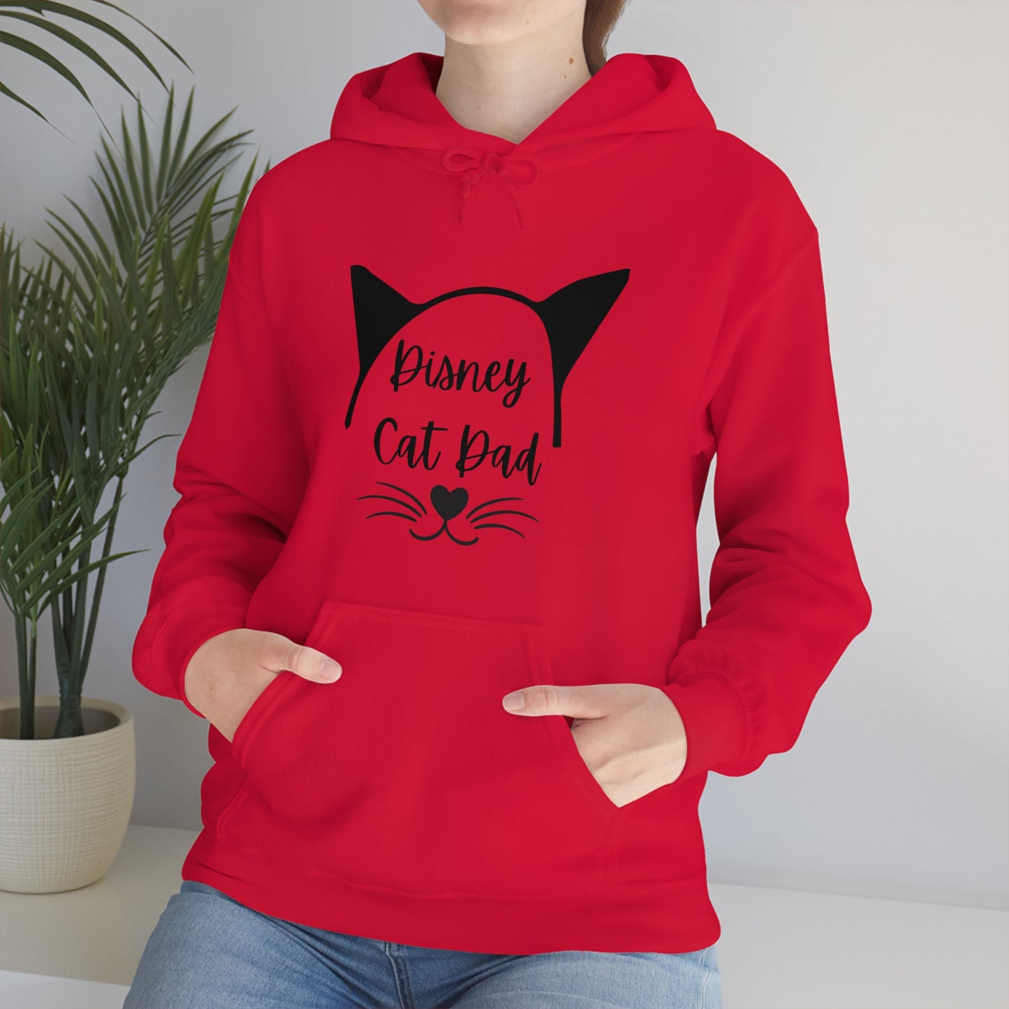 Disney Cat Dad Unisex Heavy Blend™ Hooded Sweatshirt