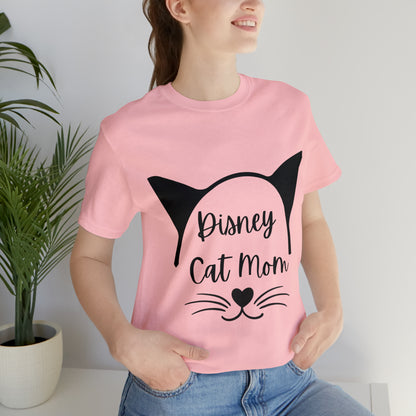 Disney Cat Mom Unisex Jersey Short Sleeve Tee