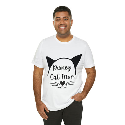 Disney Cat Mom Unisex Jersey Short Sleeve Tee