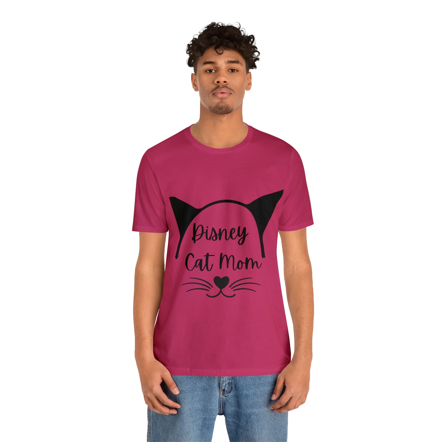 Disney Cat Mom Unisex Jersey Short Sleeve Tee
