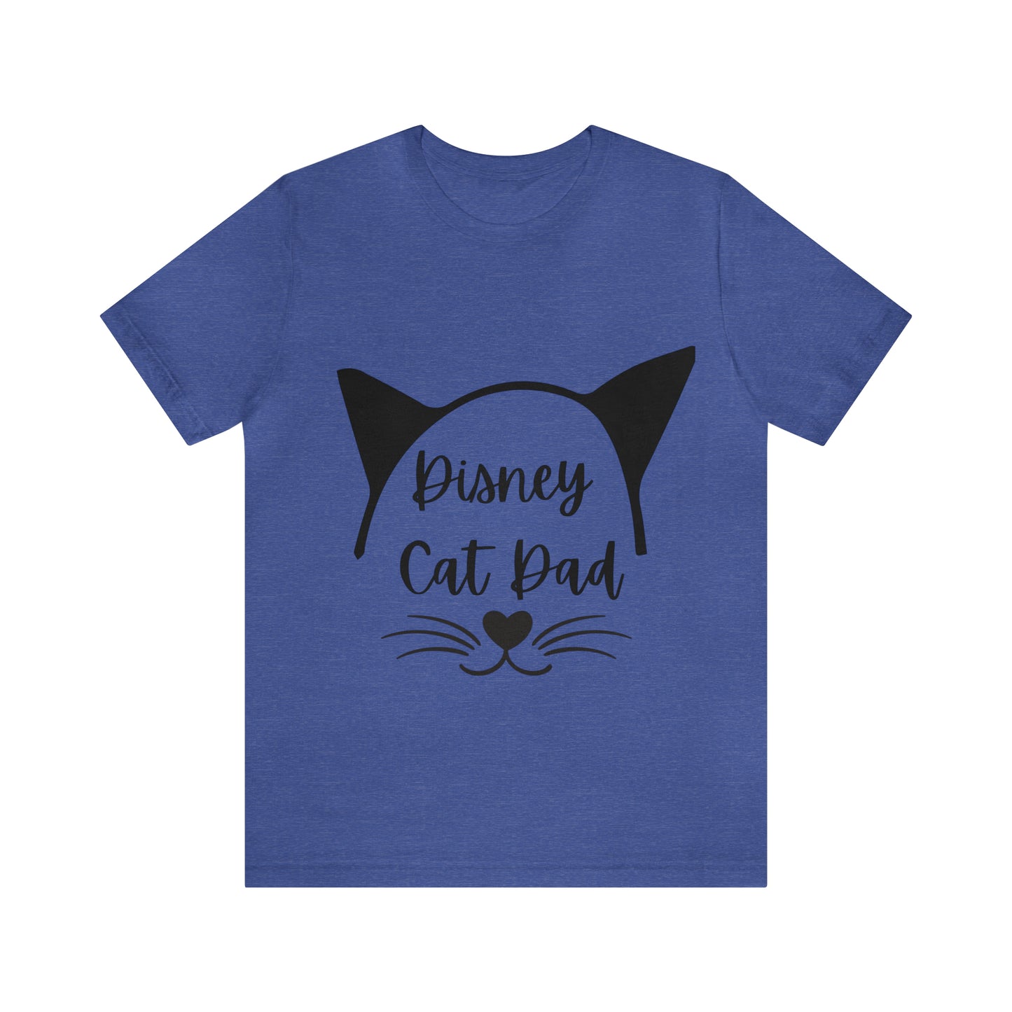 Disney Cat Dad Unisex Jersey Short Sleeve Tee