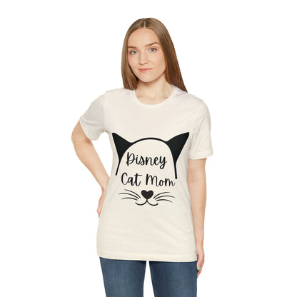 Disney Cat Mom Unisex Jersey Short Sleeve Tee