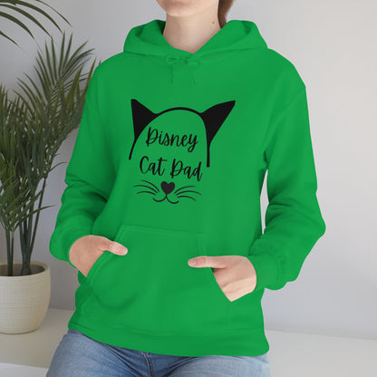Disney Cat Dad Unisex Heavy Blend™ Hooded Sweatshirt
