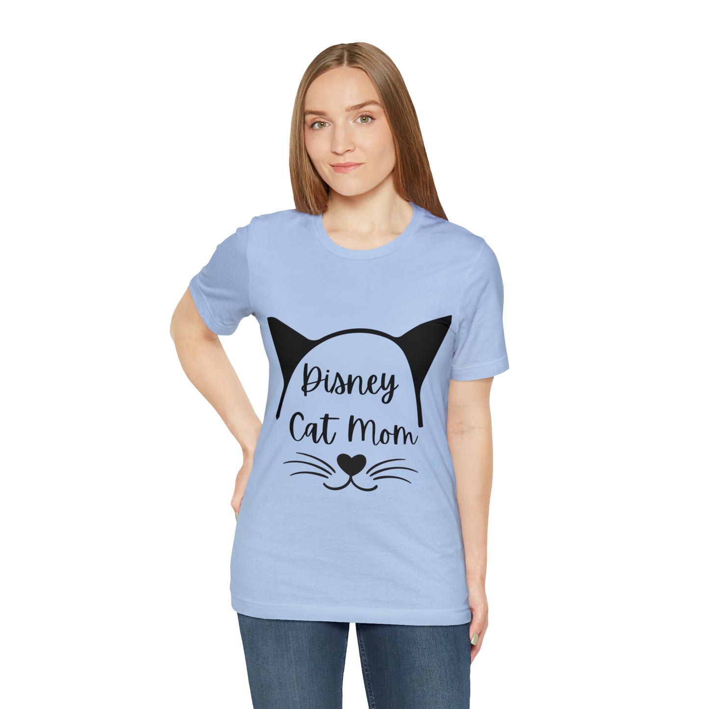 Disney Cat Mom Unisex Jersey Short Sleeve Tee
