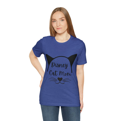 Disney Cat Mom Unisex Jersey Short Sleeve Tee