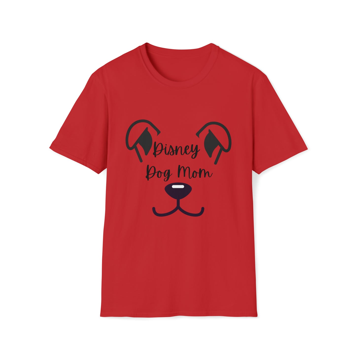 Disney Dog Mom Unisex Softstyle T-Shirt V3