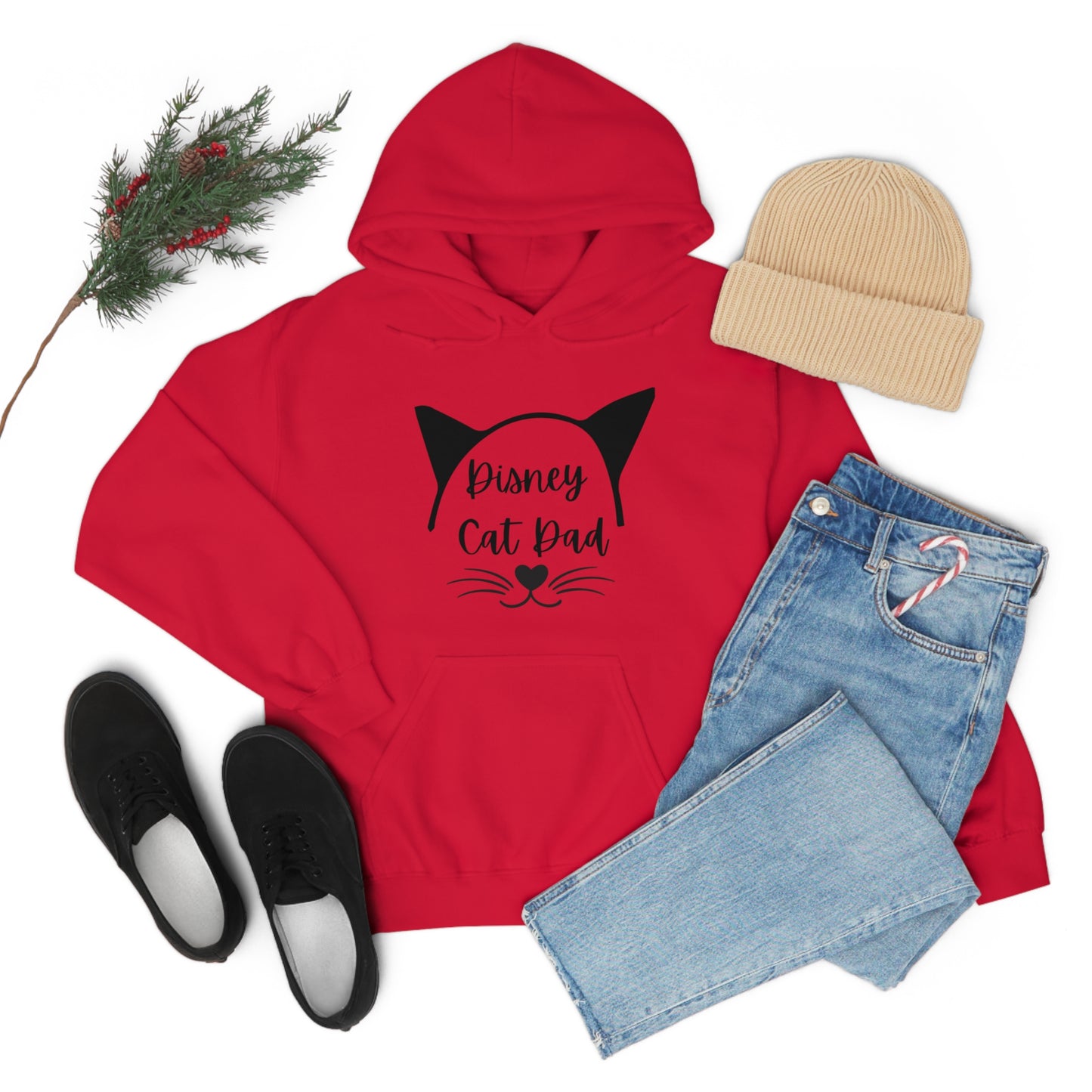 Disney Cat Dad Unisex Heavy Blend™ Hooded Sweatshirt