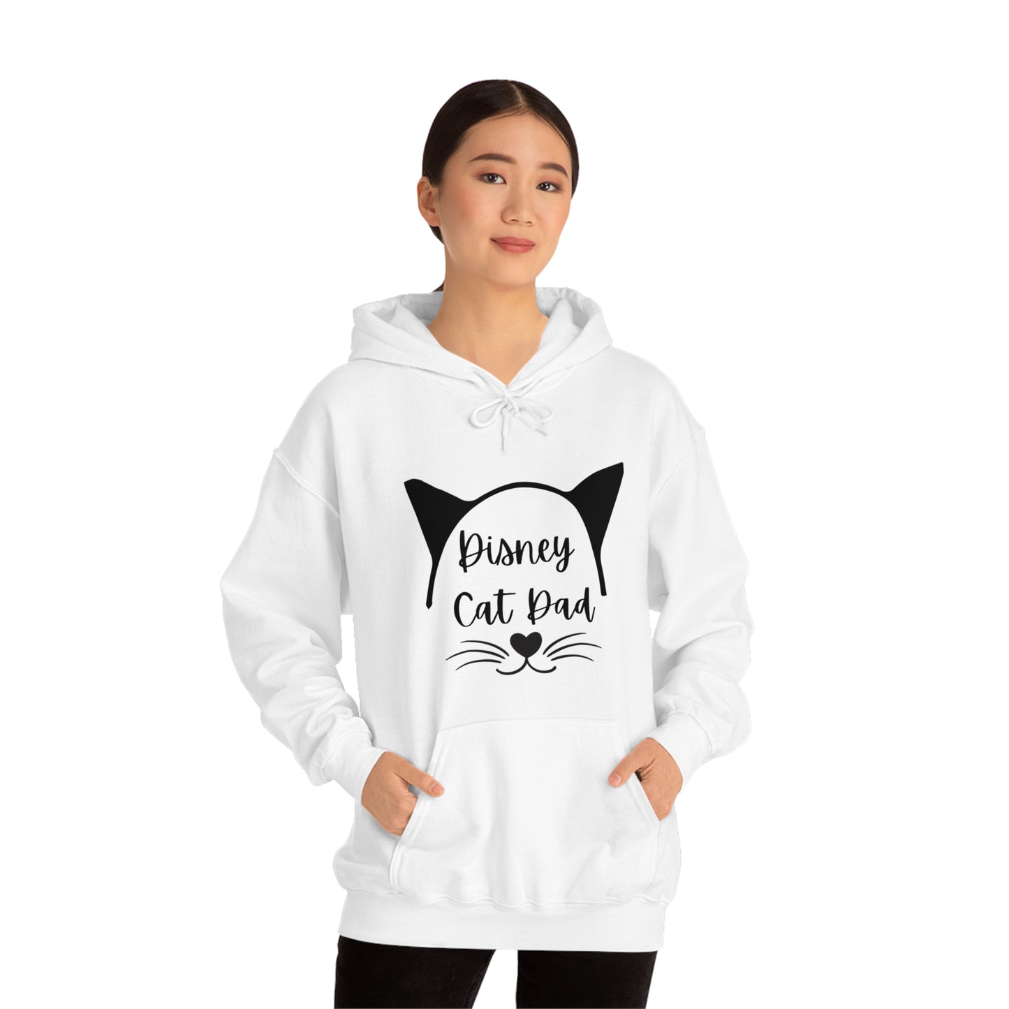 Disney Cat Dad Unisex Heavy Blend™ Hooded Sweatshirt