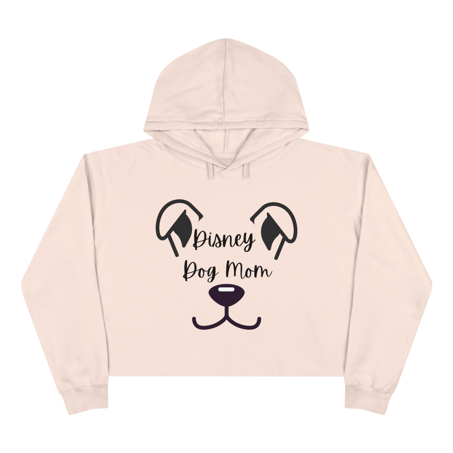Disney Dog Mom Crop Hoodie V3