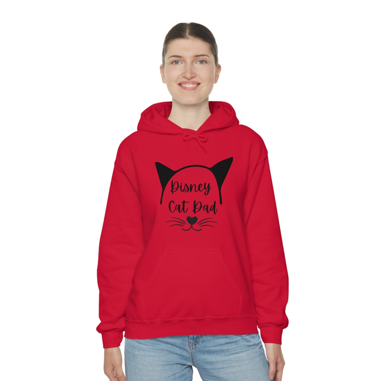 Disney Cat Dad Unisex Heavy Blend™ Hooded Sweatshirt