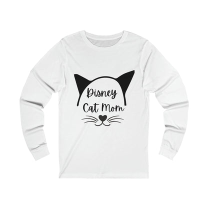 Disney Cat Mom Unisex Jersey Long Sleeve Tee