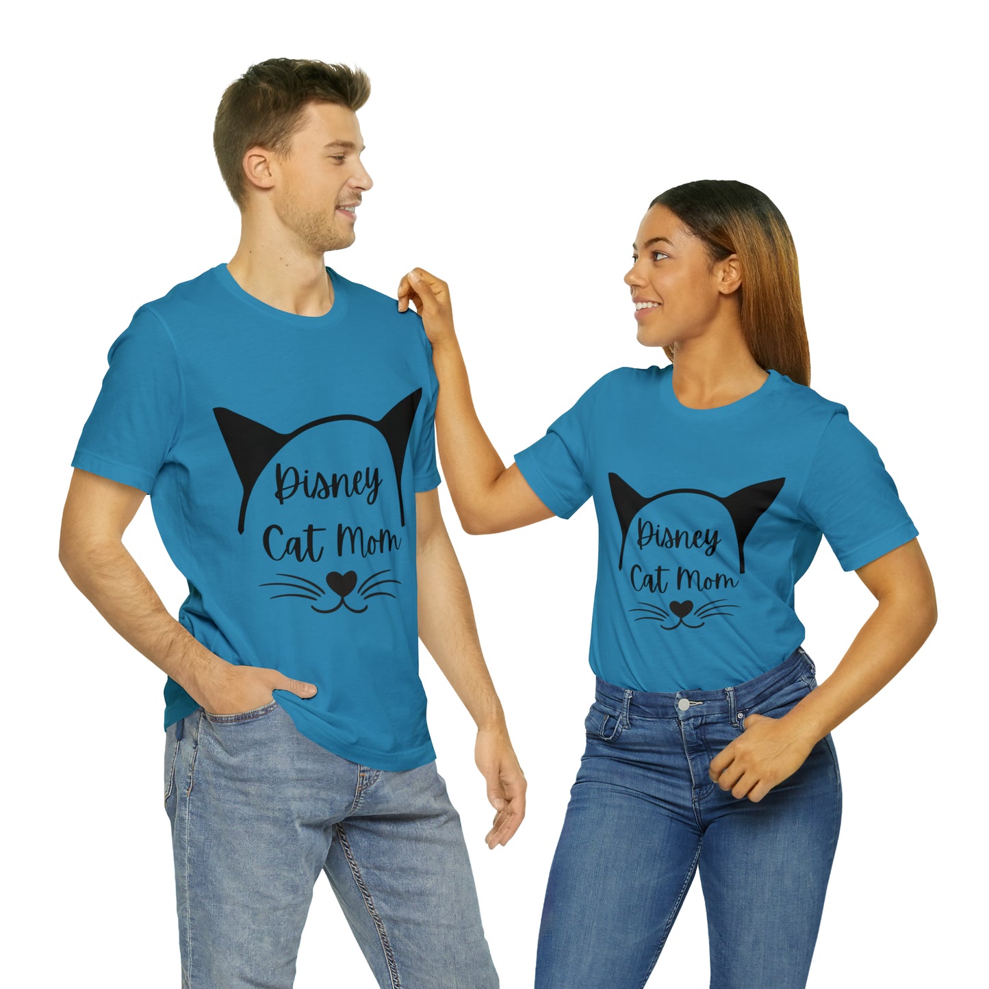 Disney Cat Mom Unisex Jersey Short Sleeve Tee