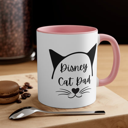 Disney Cat Dad Accent Coffee Mug, 11oz